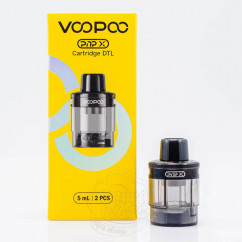 Пустой картридж Voopoo PnP-X Cartridge 5ml (без испарителя) Black (DTL)