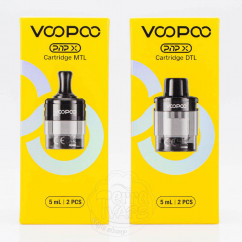 Пустой картридж Voopoo PnP-X Cartridge 5ml для Drag X2, X3, S2, S3, Doric 60 Pro, Argus Pro 2 (без испарителя)