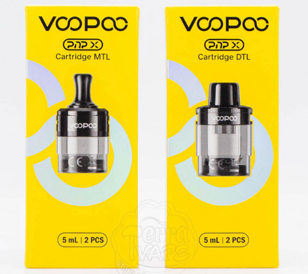 Пустой картридж Voopoo PnP-X Cartridge 5ml для Drag X2, X3, S2, S3, Doric 60 Pro, Argus Pro 2