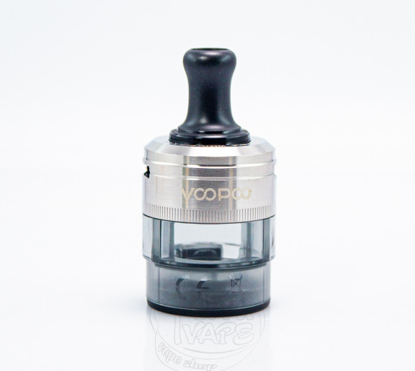 Пустой картридж Voopoo PnP-X Cartridge 5ml Silver (MTL) для Drag X2, X3, S2, S3, Doric 60 Pro, Argus Pro 2