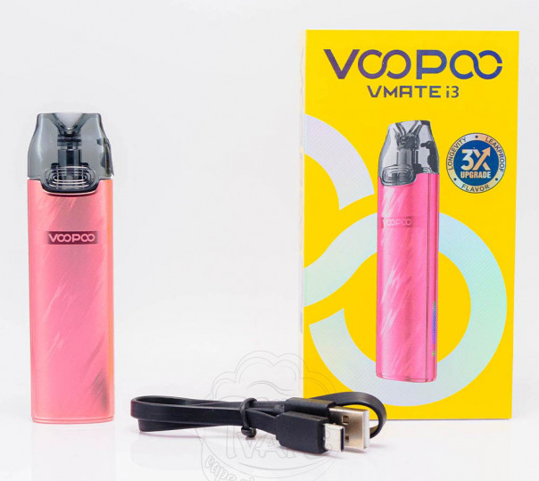 VOOPOO VMATE i3 Pod System Kit 1500mAh Black Багаторазова POD система