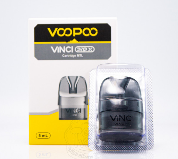 Порожній картридж для pod-мода Voopoo Vinci E120 (PnP-X Empty Pod Cartridge) 5ml Порожній картридж для pod-мода Voopoo Vinci E120 (PnP-X Empty Pod Cartridge) 5ml