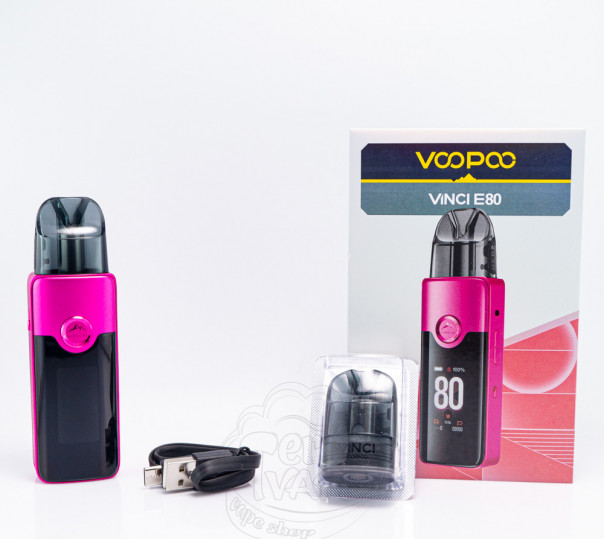 Voopoo Vinci E80 Pod Mod Kit 3000mAh Електронна сигарета Voopoo Vinci E80 Pod Mod Kit 3000mAh Електронна сигарета