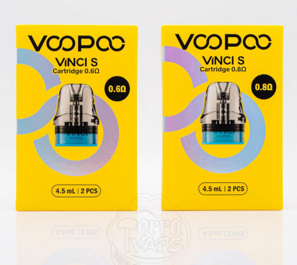 Картридж Voopoo Vinci S Cartridge 4.5ml для Vinci S / E80 / E120, Argus E40