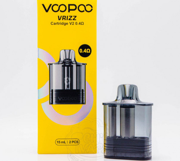 Картридж VOOPOO Vrizz Pod Cartridge 15ml 0.4Ом для багаторазової под-системи Vrizz / 2