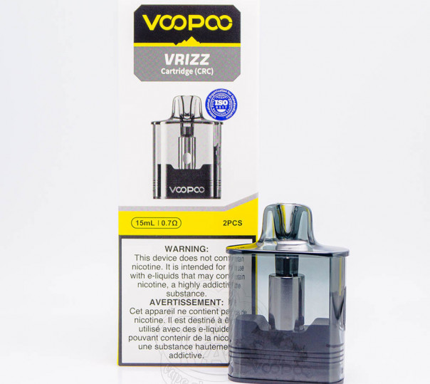 Картридж VOOPOO Vrizz Pod Cartridge 15ml 0.7Ом для многоразовой под-системы Vrizz / 2