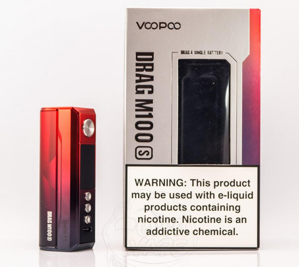 VooPoo Drag M100S Box Mod 100W Бокс мод VooPoo Drag M100S Box Mod 100W Бокс мод