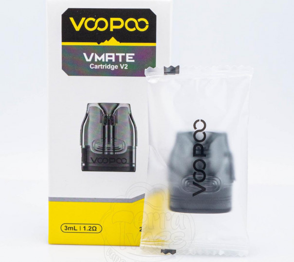 Картридж Voopoo Vmate v2/v3 для багаторазової POD системи VMate, Mini, Max, Pro / 2 / Power Edition, E, E2, Infinity, i2, V.Thru Pro Kit 3ml