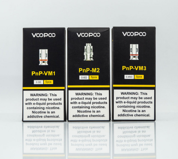 Испаритель VooPoo PnP Coil для Drag E60/H40/H80S/S/X, Argus Pro/X/GT/Air/Mod, Vinci 2/3/X/X2/Air, Uforce-L Tank и др