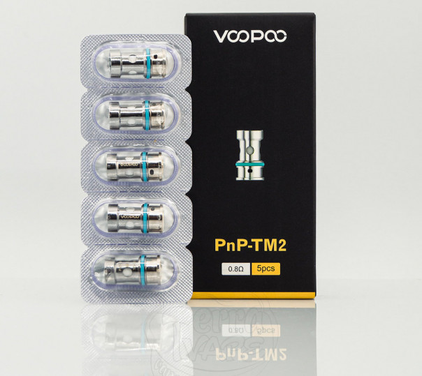 Випаровувач VooPoo PnP Coil TM2 0.8 Ом для Drag E60/H40/H80S/S/X, Argus Pro/X/GT/Mod, Vinci 2/3/X/X2/Air, Uforce-L Tank та інших
