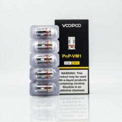 Випаровувач VooPoo PnP Coil VM1 0.3 Ом