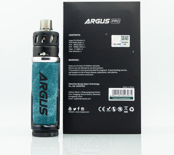 VooPoo 80W Argus Pro Kit 3000mAh Електронна сигарета POD MOD VooPoo 80W Argus Pro Kit 3000mAh Електронна сигарета POD MOD