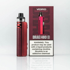 VooPoo Drag H80S Mod Kit PnP Pod 2 Plum Red