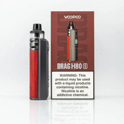 VooPoo Drag H80S Mod Kit PnP Pod 2 Red