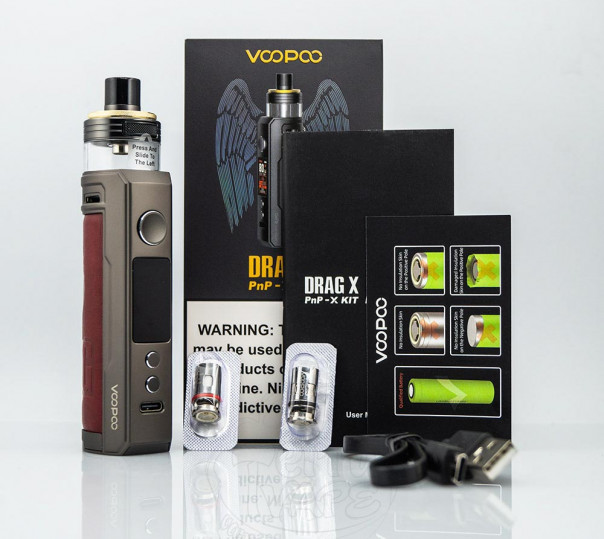 VooPoo Drag X 80W PnP-X Pod Mod Kit 5ml Електронна сигарета POD MOD