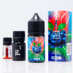 WES AI Neon Salt Blue Cherry 30ml 50mg
