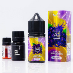 WES AI Neon Salt Grape Smoothie 30ml 50mg