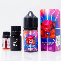 WES AI Neon Salt Strawberry Macaron 30ml 50mg