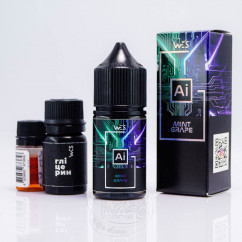 WES AI Salt Mint Grape 30ml 50mg
