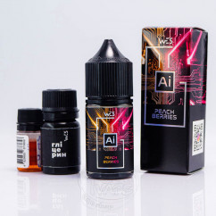 WES AI Salt Peach Berries 30ml 50mg