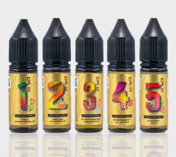 Рідина Wes Gold Line Salt 15ml на сольовому нікотині