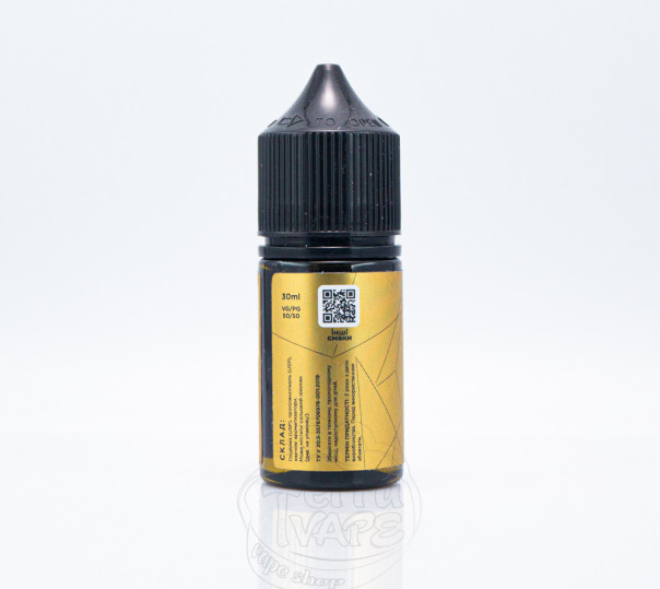 Рідина Wes Gold Line Salt #3 Strawberry Lemonade 30ml 25mg на сольовому нікотині зі смаком полуничного лимонаду Рідина Wes Gold Line Salt #3 Strawberry Lemonade 30ml 25mg на сольовому нікотині зі смаком полуничного лимонаду