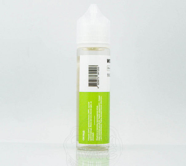 Рідина WES The First Organic #2 Kiwerry 60ml 6mg на органічному нікотині зі смаком полуниці та ківі