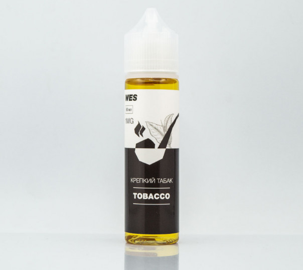 Рідина WES The First Organic #5 Tobacco 60ml 0mg без нікотину зі смаком табачки