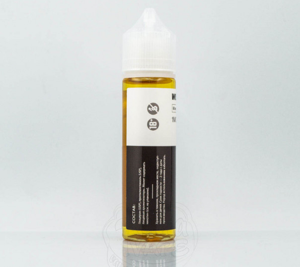 Рідина WES The First Organic #5 Tobacco 60ml 6mg на органічному нікотині зі смаком тютюну
