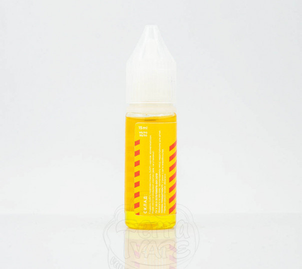 Рідина WES Energy Salt #1 Yellow 15ml 25mg на сольовому нікотині зі смаком дині та полуниці Рідина WES Energy Salt #1 Yellow 15ml 25mg на сольовому нікотині зі смаком дині та полуниці