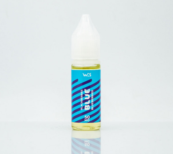 Рідина WES Energy Salt #3 Blue 15ml 25mg на сольовому нікотині зі смаком ягід