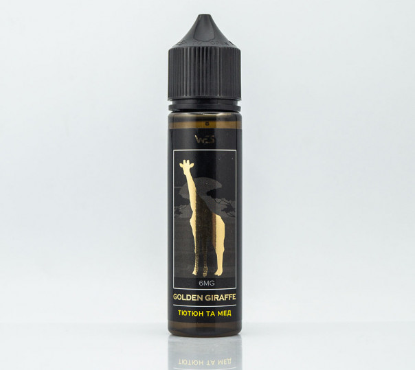 Жидкость WES Golden Giraffe Organic #4 Табак с медом 60ml 9mg на органическом никотине
