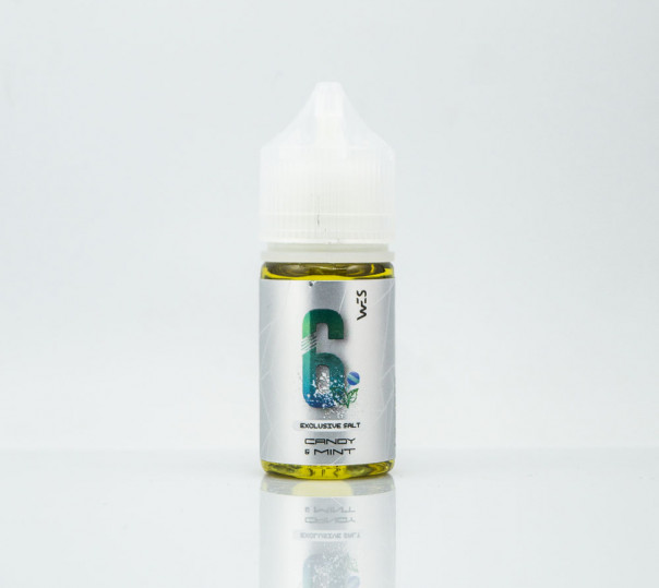 Рідина WES Silver Salt #6 Mint Candy 30ml 25mg зі смаком м'ятної цукерки