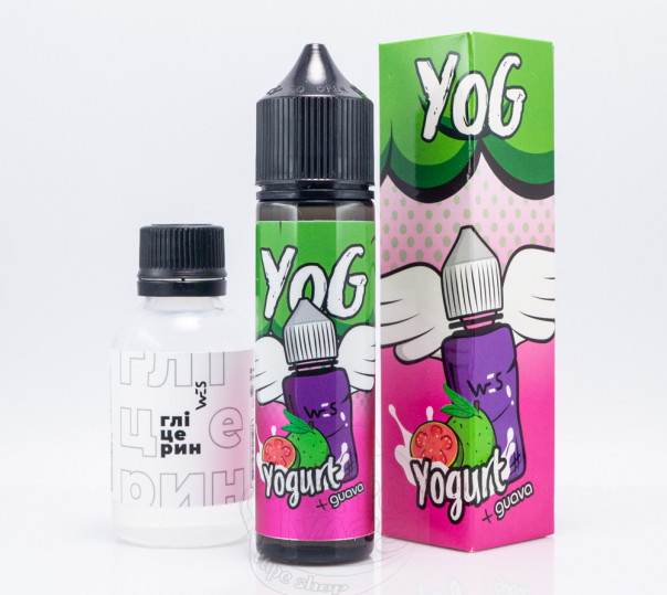 Рідина WES Split Organic #5 Yog 60ml 0mg зі смаком йогурту з гуавою (набір компонентів)