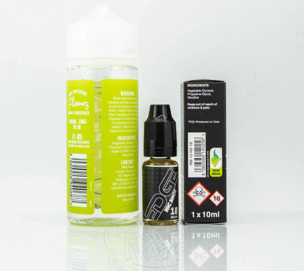 Жидкость Wild Roots Organic Pressed Pear, Pink Lady, Elderflower 110ml 1.5mg на органическом никотине Жидкость Wild Roots Organic Pressed Pear, Pink Lady, Elderflower 110ml 1.5mg на органическом никотине