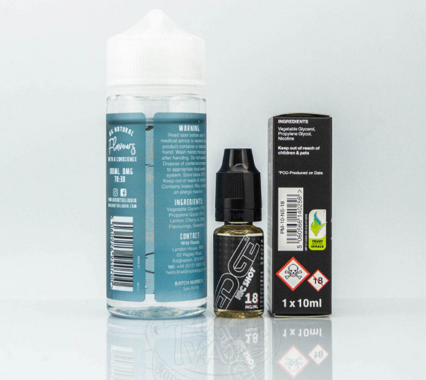 Жидкость Wild Roots Organic Wild Cherry, Fino Lemon, Frozen Blueberries 120ml 3mg на органическом никотине Жидкость Wild Roots Organic Wild Cherry, Fino Lemon, Frozen Blueberries 120ml 3mg на органическом никотине