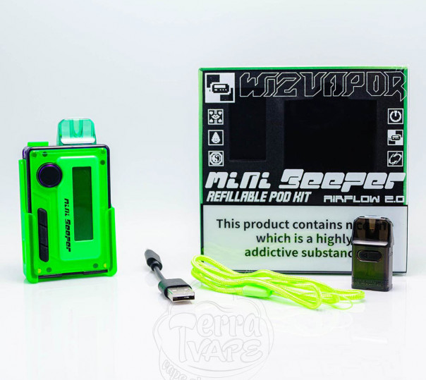 WizVapor Mini Beeper Pod Kit 1200mAh Багаторазова POD система