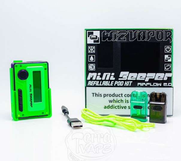 WizVapor Mini Beeper Pod Kit 1200mAh Багаторазова POD система