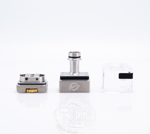 Yachtvape Eclipse Dual Boro Tank SS Обслуживаемая боро-база Yachtvape Eclipse Dual Boro Tank SS Обслуживаемая боро-база