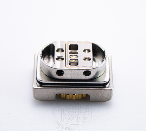 Yachtvape Eclipse Dual Boro Tank Matte Black Обслуговувана боро-база