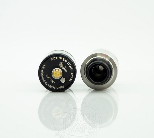 Yachtvape Eclipse Dual RTA Обслуговуваний бак Yachtvape Eclipse Dual RTA Обслуговуваний бак