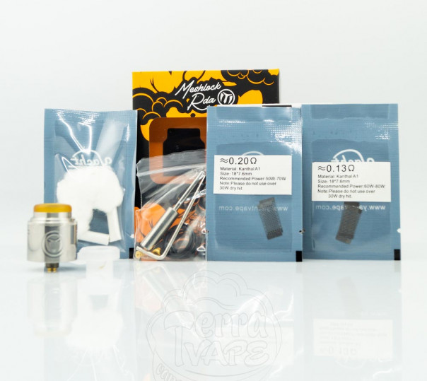 Yachtvape Meshlock RDA Дріпка на сітці Yachtvape Meshlock RDA Дріпка на сітці