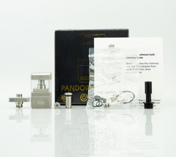 Yachtvape Pandora DotRBA Обслуговувана база для DotAIO