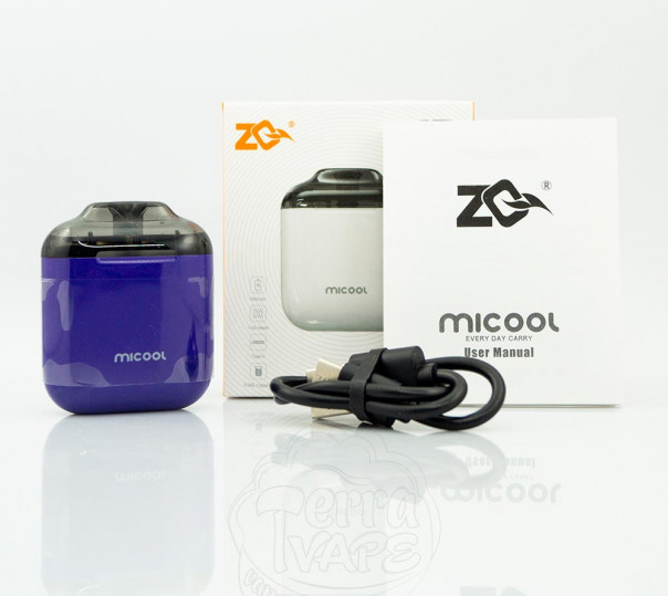 ZQ Micool Pod Kit 500mAh Многоразовая POD система ZQ Micool Pod Kit 500mAh Многоразовая POD система