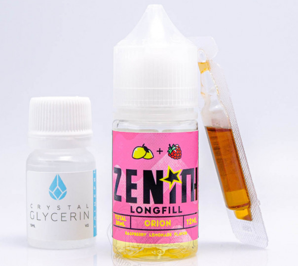 Рідина Zenith Salt Orion 30ml 50mg зі смаком малинового лимонаду (набір компонентів)