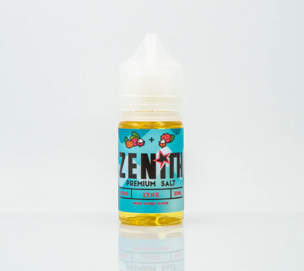 Рідина Zenith Salt Lynx 30ml 25mg на сольовому нікотині зі смаком лічі