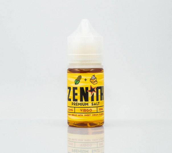 Рідина Zenith Salt Virgo 30ml 25mg на сольовому нікотині зі смаком кукурудзяного пудингу