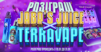 Розіграш Jaba`s Juice X Terravape