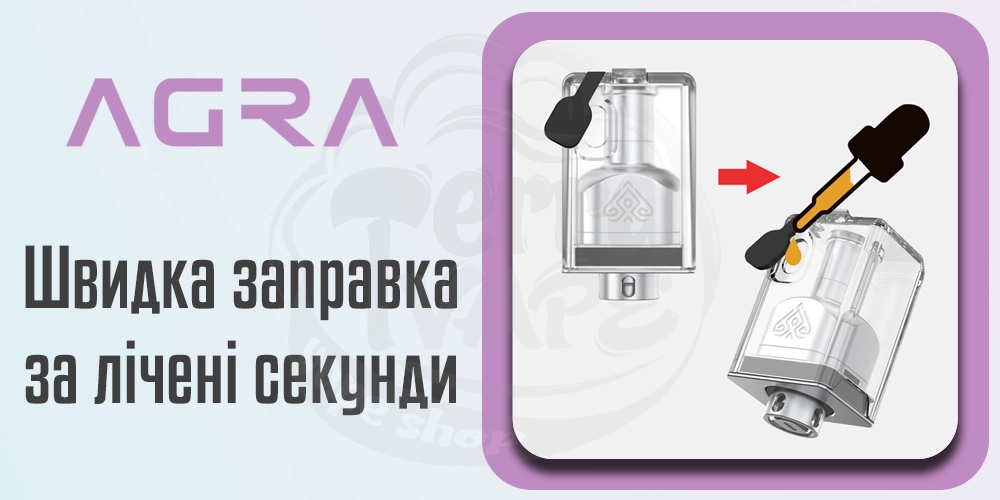 Зручна заправка Ambition Mods AGRA RBA Kit