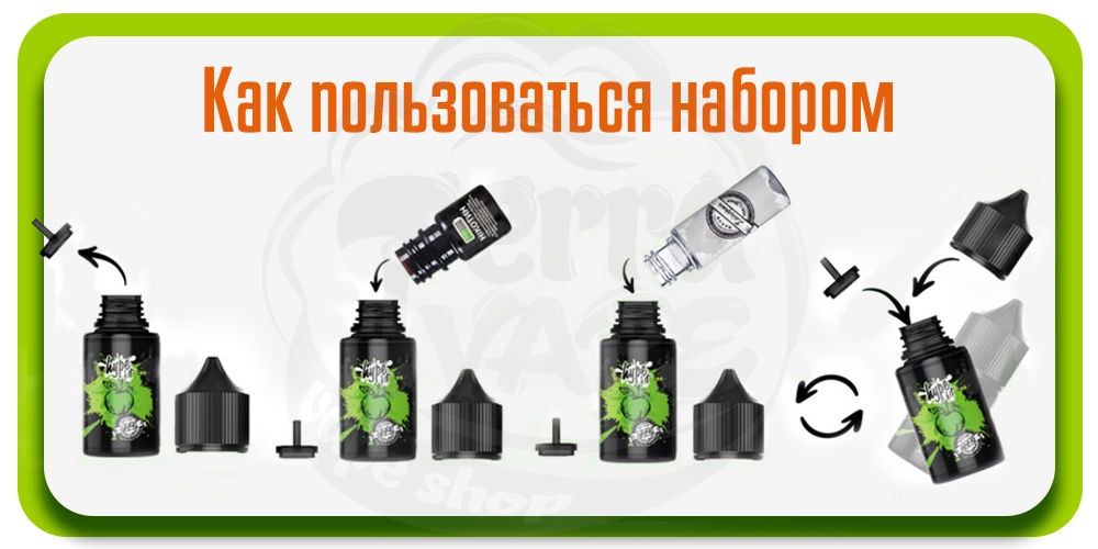 Как смешать набор Hype